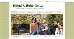 Desktop Screenshot of mkshelbycpa.com